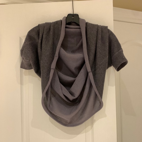 Kenar Shrug/Sweater, Charcoal, Size XS-Small - Picture 4 of 7